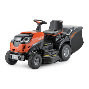 машина с травосборником слева