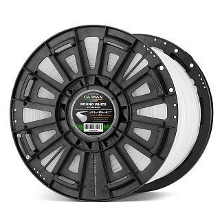 Профессиональная леска CAIMAN Round White by Unisaw круглая 3,3 мм, 816 м